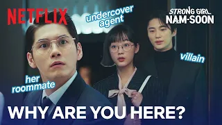 When two undercovers meet. Nice to meet you (wink, wink) | Strong Girl Nam-soon Ep 9 | Netflix [ENG]
