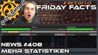 Factorio Reaktion Facts 408 | Statistikverbesserungen, Linux-Abenteuer