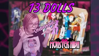 РАСПАКОВКА ПОСЫЛКИ С КУКЛАМИ MONSTER HIGH