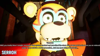 What happens when Vanessa scolds Freddy (3rd Person View) - FNAF Security Breach