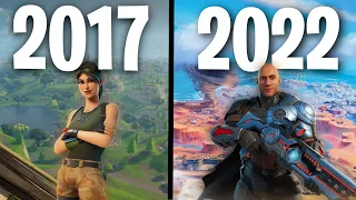 The Evolution of Fortnite (2017-2022)