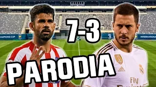 Canción Atletico Madrid vs Real Madrid 7-3 (Parodia Otro Trago Remix) 2019