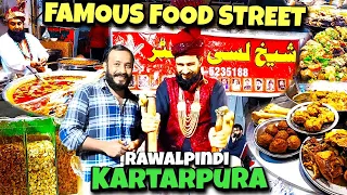 RAWALPINDI FAMOUS FOOD STREET | Kartarpura | Sehri Ramadan 2024 | Pakistani Street Food