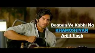 Baatein Ye Kabhi Na Audio Cover Song - Khamoshiyan|Arijit Singh|Ali Fazal, Sapna|Jeet Gannguli