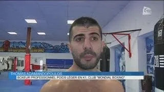 Boxe: portrait de Thomas Adamandopopoulos