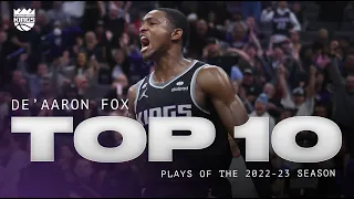 De'Aaron Fox Top 10 Plays from the 2022-23 Season 🔥