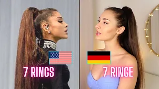 Ich singe "7 Rings" auf DEUTSCH 🤯 Ariana Grande Cover 🇩🇪 | Jamie Roseanne