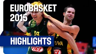 Serbia v Lithuania - Semi-Final - Game Highlights - EuroBasket 2015
