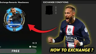 How To Exchange Mascherano In Fc Mobile ? 🧐 | Cris Xr