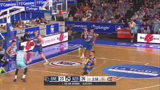 Colton Iverson Posts 10 points & 20 rebounds vs. Brisbane Bullets