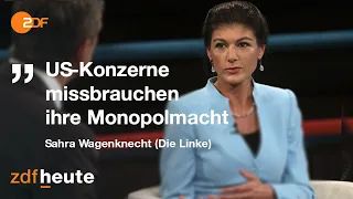 Sahra Wagenknecht und Thomas Middelhoff über Monopolmächte | Markus Lanz vom 08. Oktober 2020