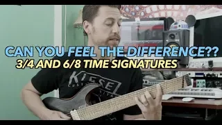 Can You Feel The Difference? 3/4 and 6/8 Time Signatures