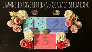 💌🥹CHANNELED LOVE LETTER FROM YOUR PERSON **NO CONTACT**❤️pick-a-card❤️