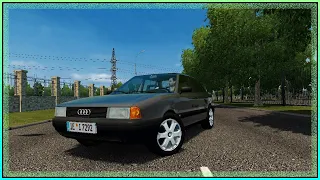 1989 Audi 80 1.8 125 B3 - City Car Driving 1.5.9