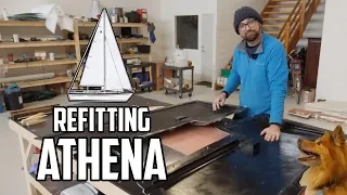 Sail Life - Making a fiberglass mold for the new rudder, part 2 of 2 - DIY boat project