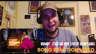Brandy - STARTING NOW (Live at Disneyland) - Reaction Video