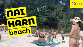 🌴🌅 Nai Harn beach (Phuket, Thailand). The freshest walking tour - 2024 [4K HDR] 2/2 part - sunset