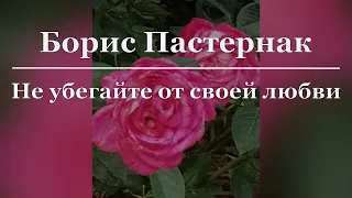 Борис Пастернак - Не убегайте от своей любви