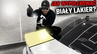 Zżółknięty lakier? Jak wypolerowaćy biały lakier?  │ PORADNIK Swag Detailing