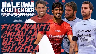 Leonardo Fioravanti, Lucas Silveira, Justin Becret, Joao Chianca | Haleiwa Challenger Round of 32