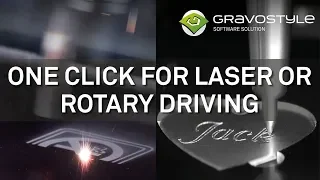 Gravostyle™ Software – Drives rotary and laser machines