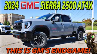 2024 GMC Sierra 2500 HD AT4X Thunderstorm: GM Is Clearly Trying To End Ford And RAM's Career!