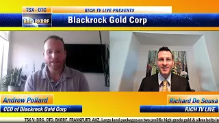 Blackrock Gold Corp CEO Andrew Pollard (TSXV: BRC) (OTC: BKRRF)