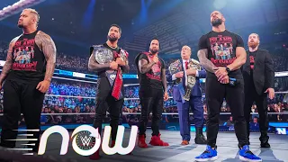 The Usos battle Hit Row in Undisputed WWE Tag Team Title Match: WWE Now, Dec. 23, 2022