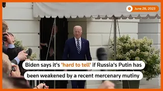 Biden slips up, says Putin is 'losing the war in Iraq'