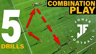 5 TEAM TRAINING PASSING DRILLS ⚽️ | JONER FOOTBALL