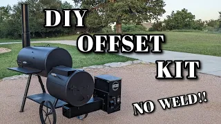 DIY Pellet Assisted Offset Smoker Conversion Kit | Trinity Smokers