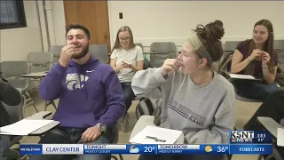 KSU entomology class eats insects