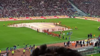 28/05/2017 Totti, discorso ai tifosi