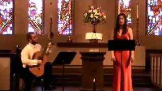 Bachianas Brasileiras No.5 Aria by Heitor Villa Lobos - Lauren Lutz & John Charles Britton