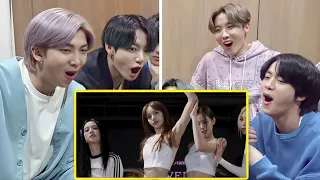 BTS REACTION TO BLACKPINK 'Pink Venom' DANCE PRACTICE