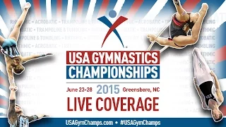 2015 USA Gymnastics Championships - Seniors - Day 1