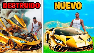 Reparando COCHES DESTRUIDOS de GTA 5