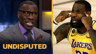 UNDISPUTED | Shannon "no debate" LeBron is the GOAT of NBA, not Jordan or Kobe Bryant