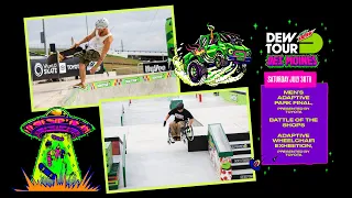 Dew Tour 2022: Men’s Adaptive Park, Battle of the Shops, Adaptive Wheelchair Presented by Toyota