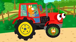 Tractor Song - Meow Meow Kitty  - Nursery Rhymes