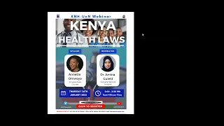 KNH-UoN Webinar : Frontiers in Cervical Cancer Elimination