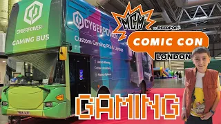 Gaming at MCM Comic-Con 2024 - Cyberpower Gaming Bus