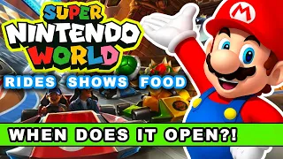 Super Nintendo World Rides and Opening Day Details at Universal Studios