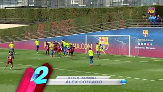 FCB Masia-Academy: Top goals (9-10 April’16)