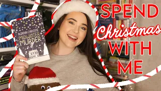 READING CHRISTMAS MYSTERIES ON CHRISTMAS DAY 🎄come spend christmas with me (reading vlog)