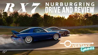 GT Sport RX7 Spirit R Nurburgring gameplay and review | OVERTAKE GAMES