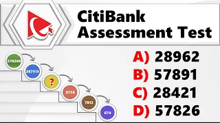 CitiBank Assessment Test