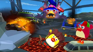 BRIDGE EXPLOSION CRASH | Chicken Gun