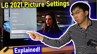 LG 2021 OLED TV (C1, G1) Picture Settings Explained - Big Changes!