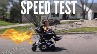 SPEED TESTING NEW WHEELCHAIR / Squirmy and Grubs